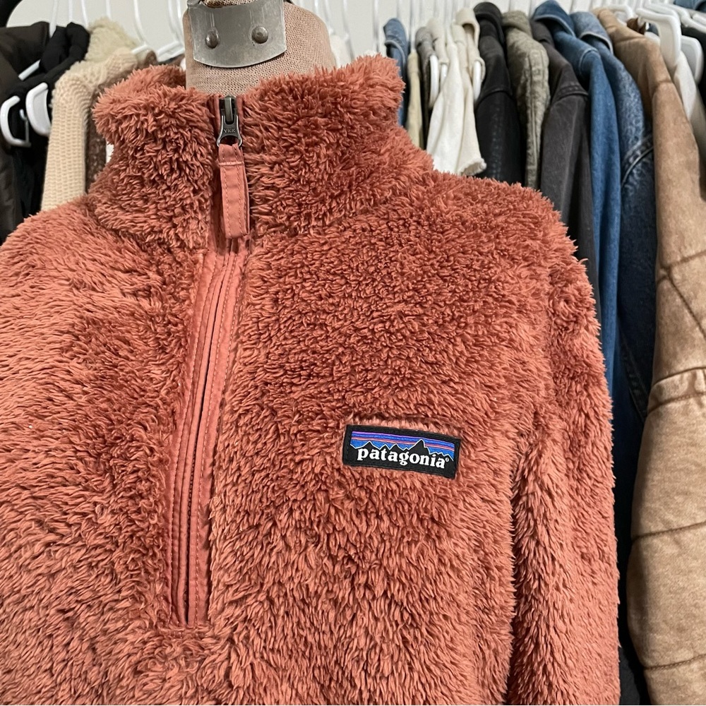 Patagonia half zip, size small.